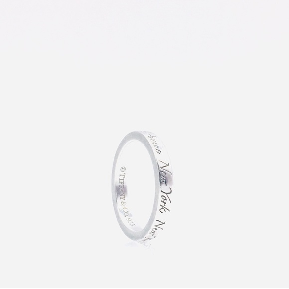 Tiffany & Co. Narrow Notes Band - Picture 3 of 6